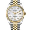 Rolex Datejust 126333 41MM Mother of Pearl White Dial Men’s Watch