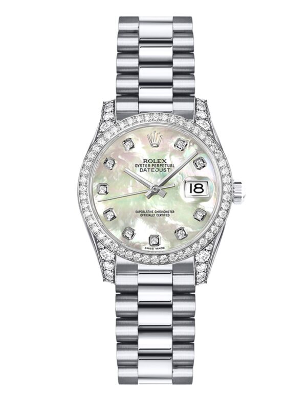 Rolex Datejust 179159 26mm Mother of Pearl White Dial Women’s Watch