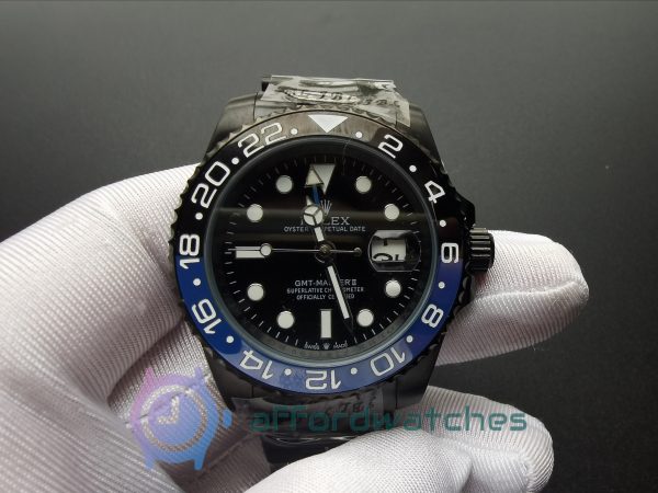 Rolex Gmt-master 116710 Oyster Bracelet And Black Dial For Men 40 Mm Watch