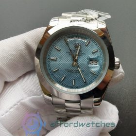 Rolex Day-date 228206 Platinum Ice Blue Dial 40mm For Men Watch