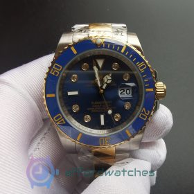 Rolex Submariner 116613 18k Rolesor Yellow Gold And Blue Dial 40mm For Men Watch