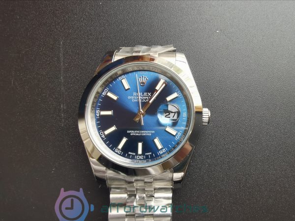 Rolex Datejust 126300 41mm Stainless Steel And Blue Dial For Men Watch