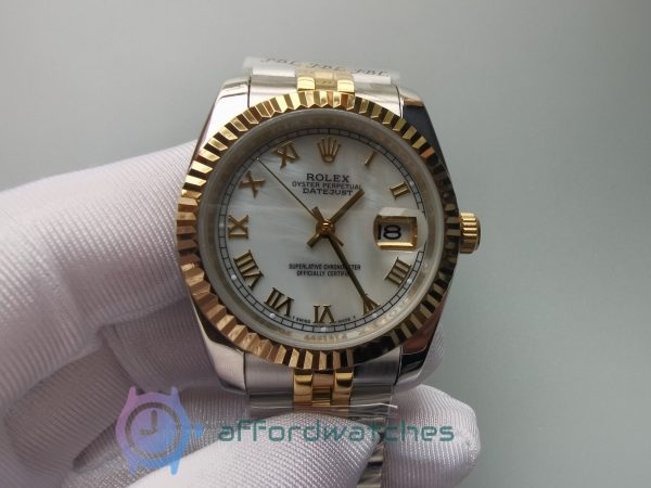 Rolex Datejust 116233 Mother Of Pearl – White Stainless Steel 36mm For Men Watch