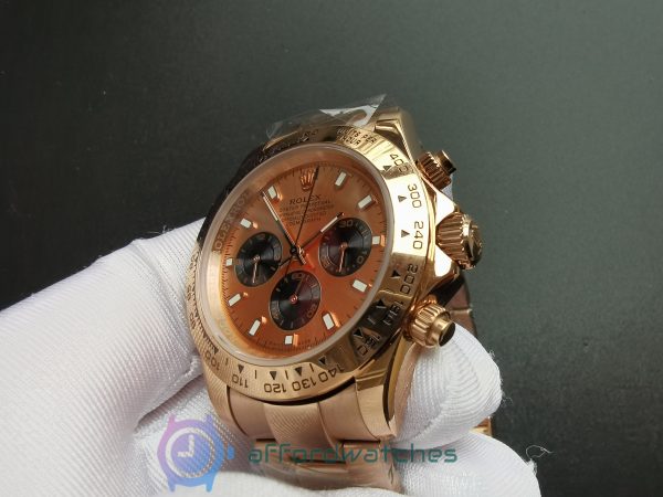 Rolex Daytona 116505 18kt Everose Gold And Pink Dial 40mm For Men Watch